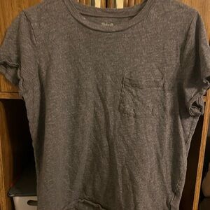 Madewell gray short sleeve tshirt size L